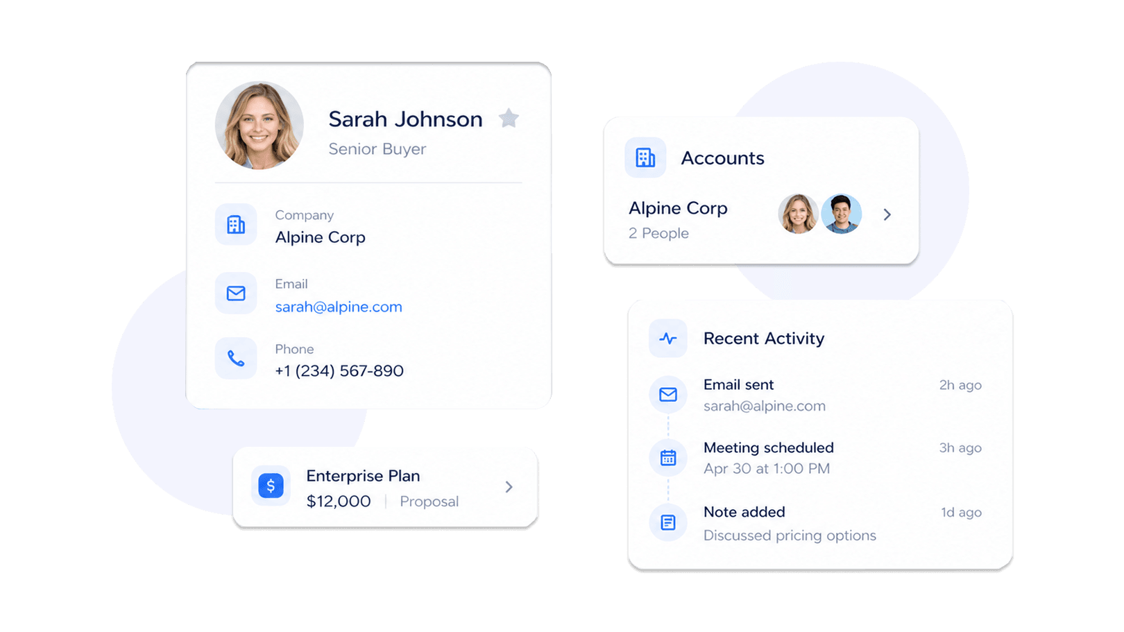 Keep every relationship organized and contextual